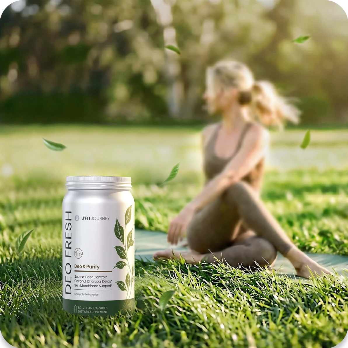 U+MILDITOX クレンズ＆デブロート 60 ビーガンカプセル