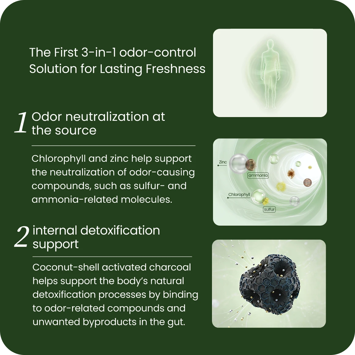 U+MILDITOX クレンズ＆デブロート 60 ビーガンカプセル