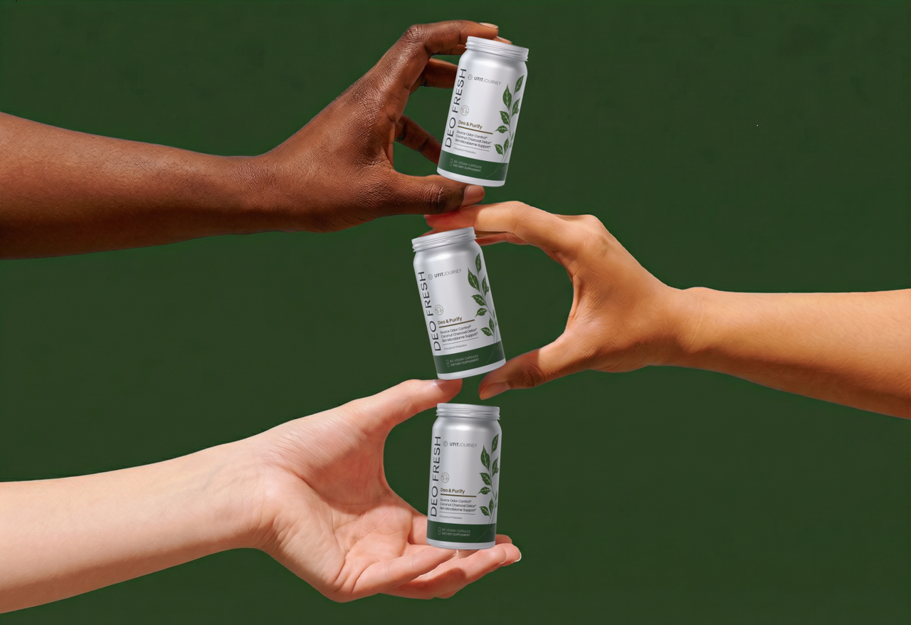 Inside-out full-body odor control