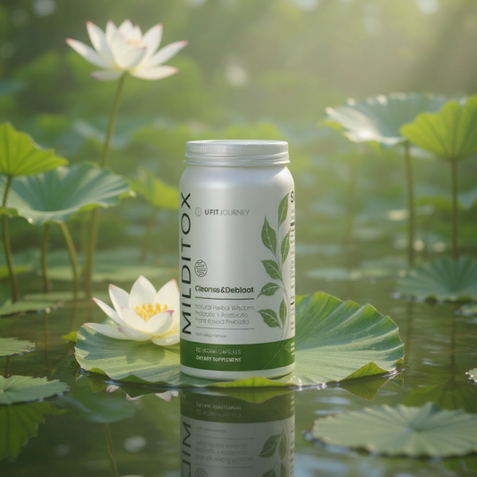 U+MILDITOX クレンズ＆デブロート 60 ビーガンカプセル