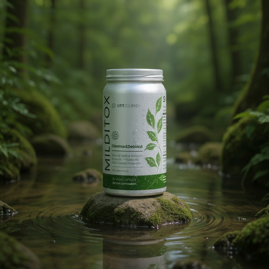 U+MILDITOX クレンズ＆デブロート 60 ビーガンカプセル